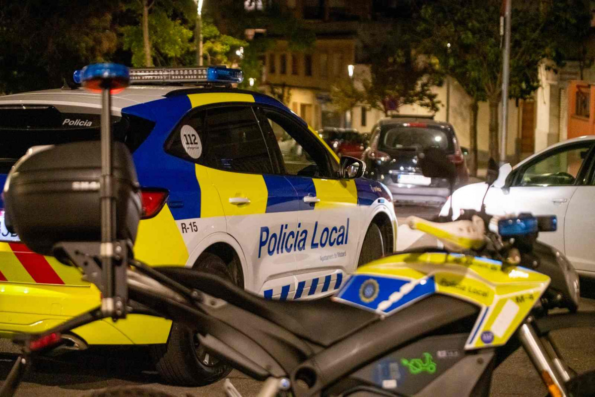 Un coche de la Policía Local de Mataró