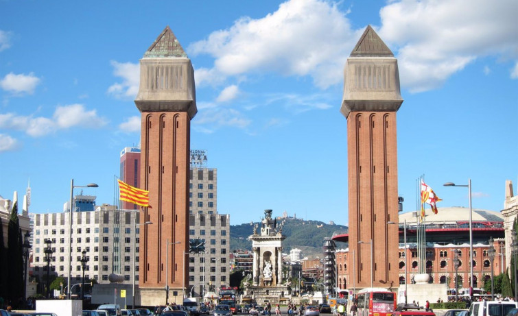 VÍDEO | La espectacular reforma proyectada para la plaça d'Espanya de Barcelona y parte de Montjuïc