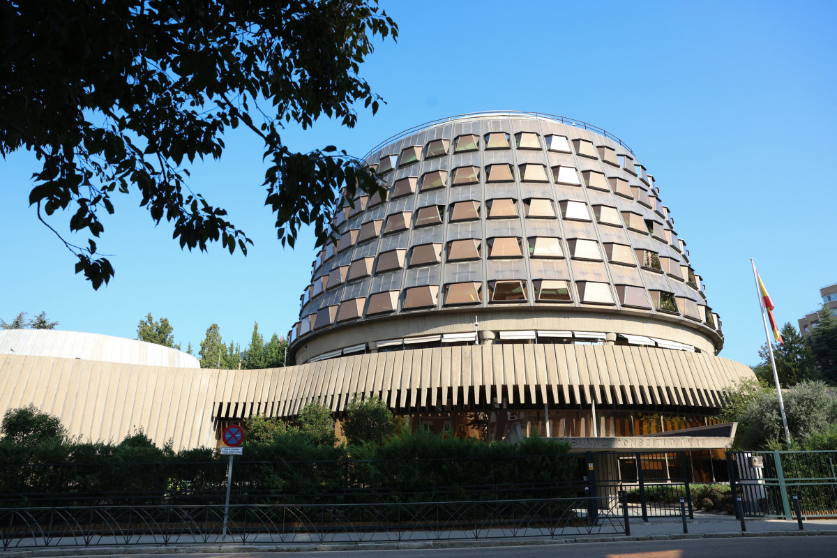 Archivo - Fachada de la Sede del Tribunal Constitucional, a 23 de septiembre de 2024, en Madrid (España)