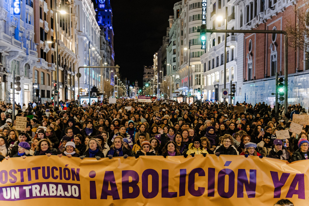 EuropaPress 5813671 centenares personas manifestacion convocada movimiento feminista madrid dia