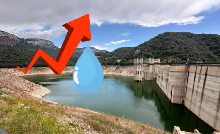 La ACA llama a la cautela pese a la gran subida de agua en los embalses