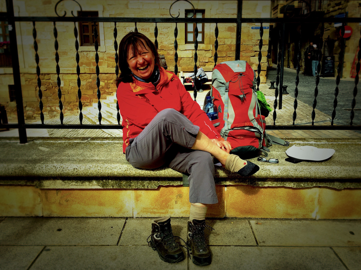 EuropaPress 6582610 peregrina haicendo camino santiago