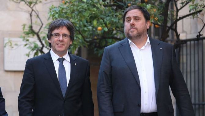 JunquerasyPuigdemont