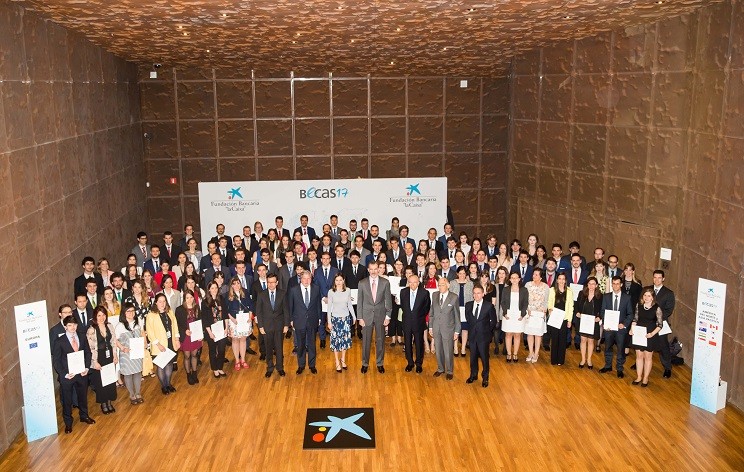 Entrega Becas la Caixa  2018 foto general