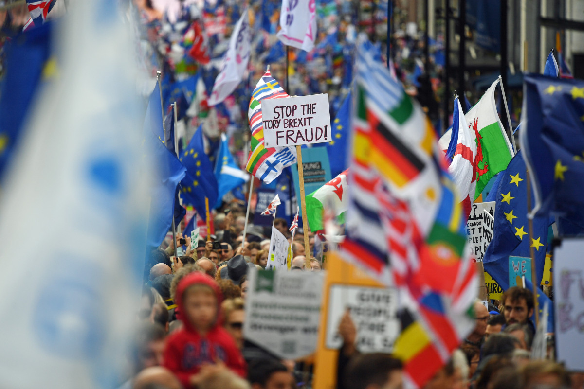 Manifestaciu00f3 antiBrexit Reino Unido imagen