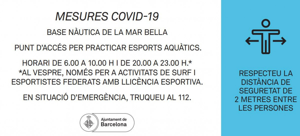 Normas horarios restringidos playas barcelona