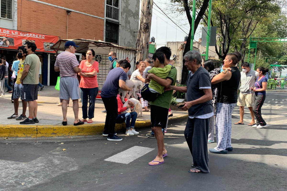 Un terremoto de magnitud 7,5 Sacude Oaxaca, México.