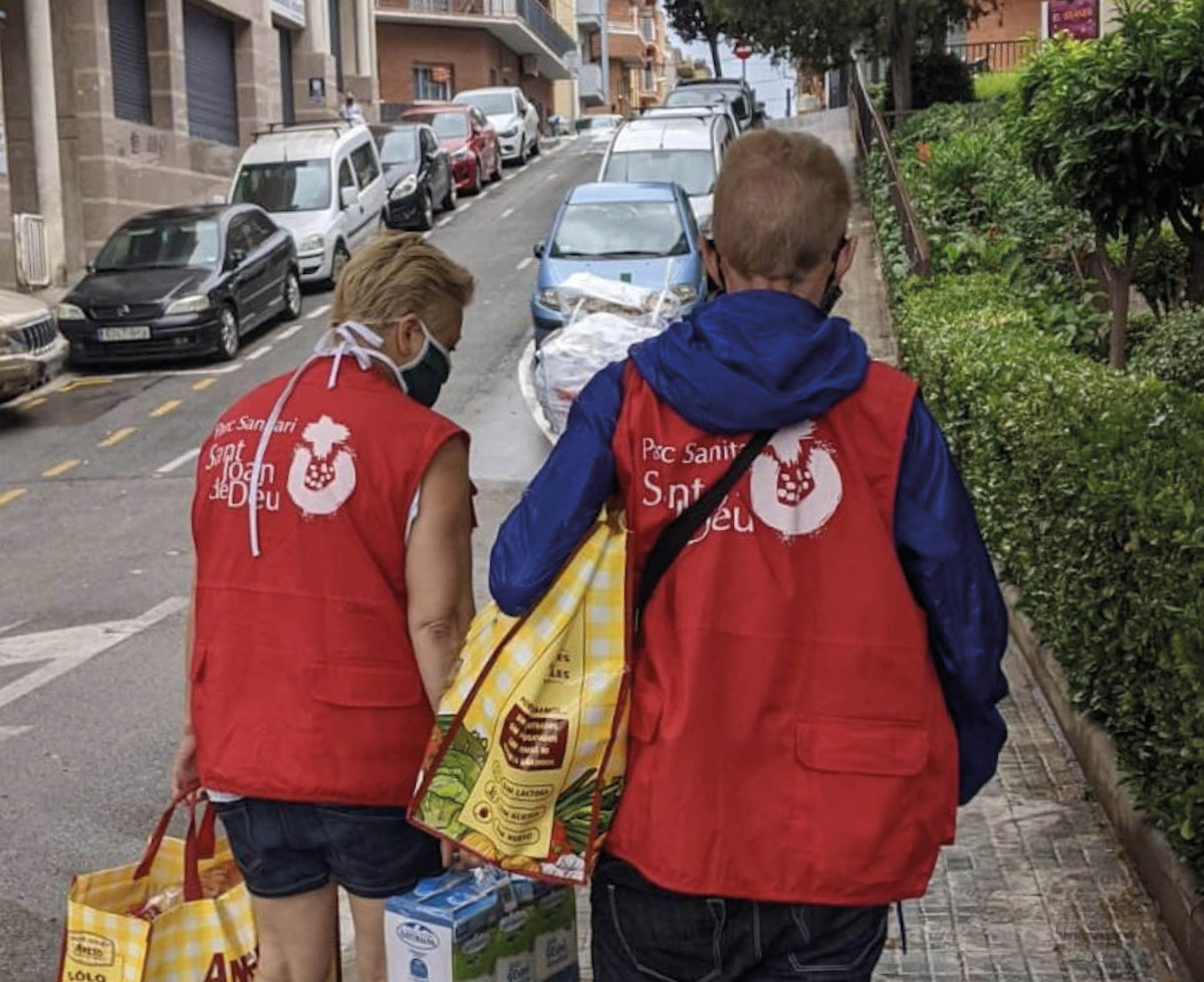 Aigu00fces de Barcelona se une a la campaña del Parque Sanitario para atender famu00edlies con riesgo de exclusiu00f3 social