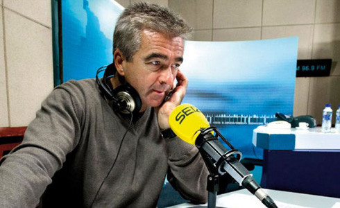 Carles Francino en el estudio de la SER