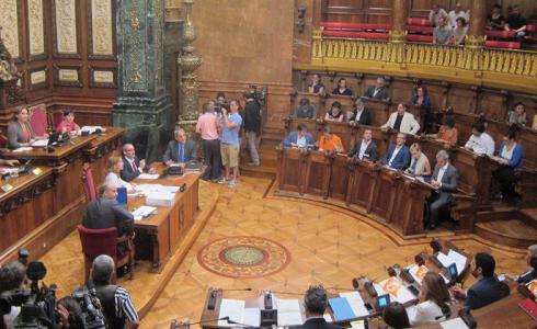 Pleno del Ayuntamiento de Barcelona